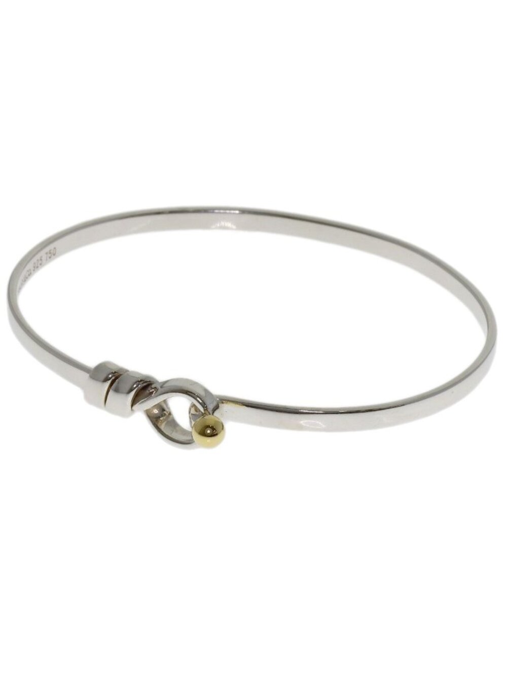 Tiffany & Co Hook Eye Bracelet 18k Yellow Gold